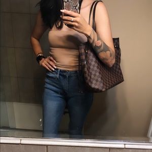 Checkered Luxury tote